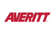 Red text logo displaying the word AVERITT on a white background, representing their renowned Freight Shipping Services.