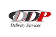 The logo of DDP Delivery Services features the letters DDP in red and gray with a black swoosh above. Below, in sleek black lettering, are the words Delivery Services, capturing the essence of their Freight Shipping Services expertise.