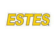 The image showcases the logo of ESTES, displayed in bold yellow letters with a black outline against a white background, embodying the essence of Freight Shipping excellence.